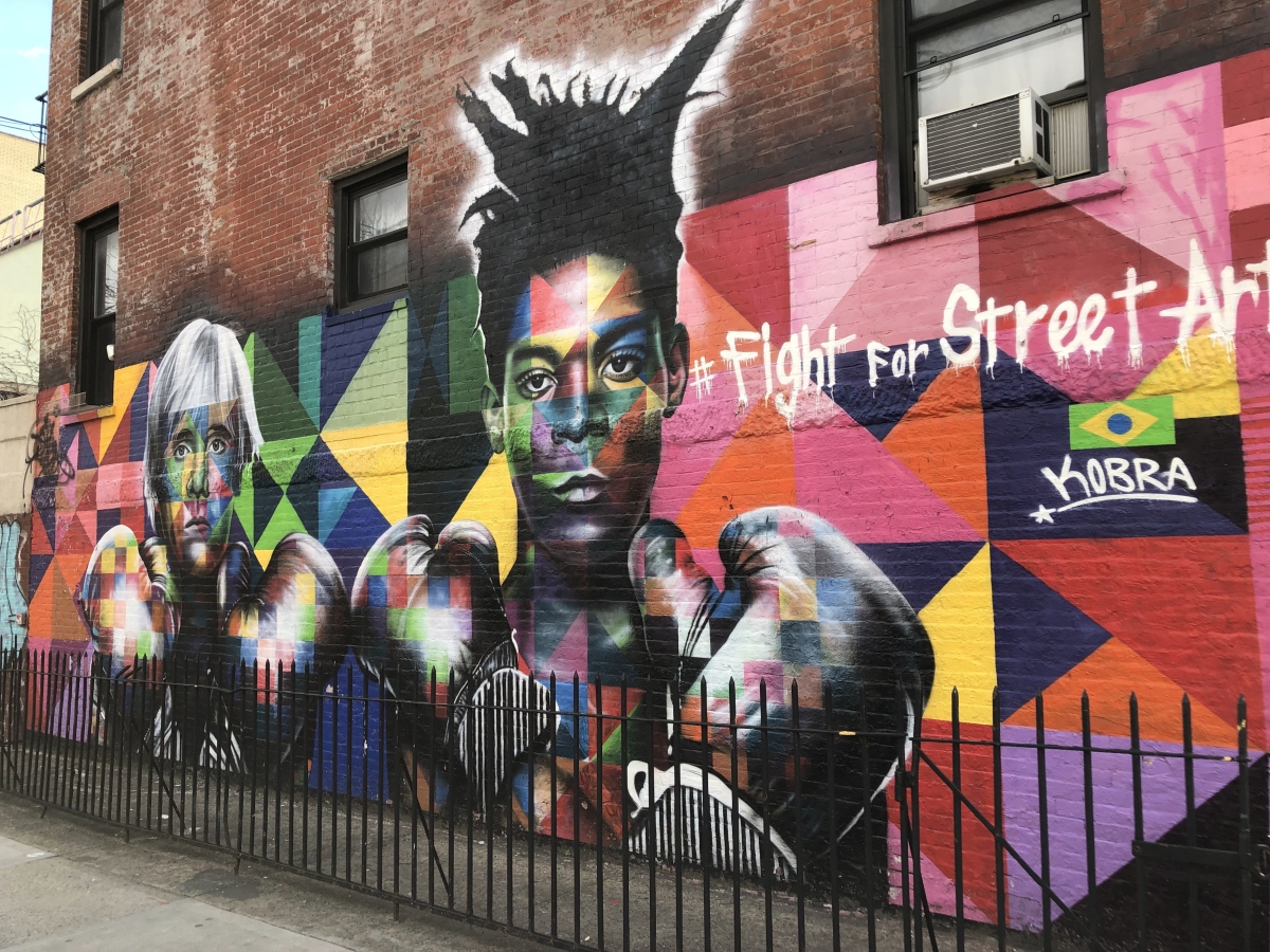 murales de Kobra en Nueva York