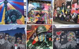 Dónde están los murales de Kobra en Nueva York?