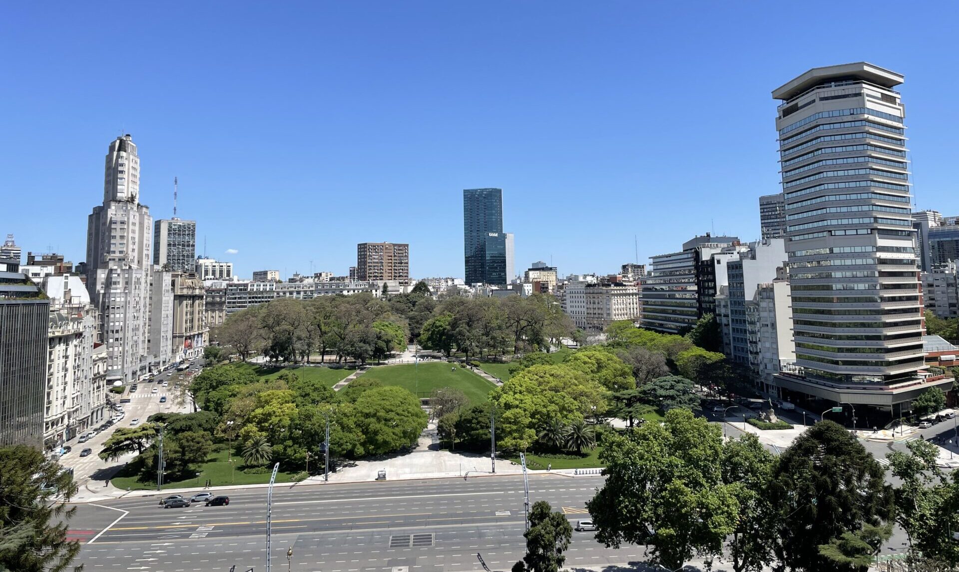 Vistas desde el mirador de la Torre Monumental